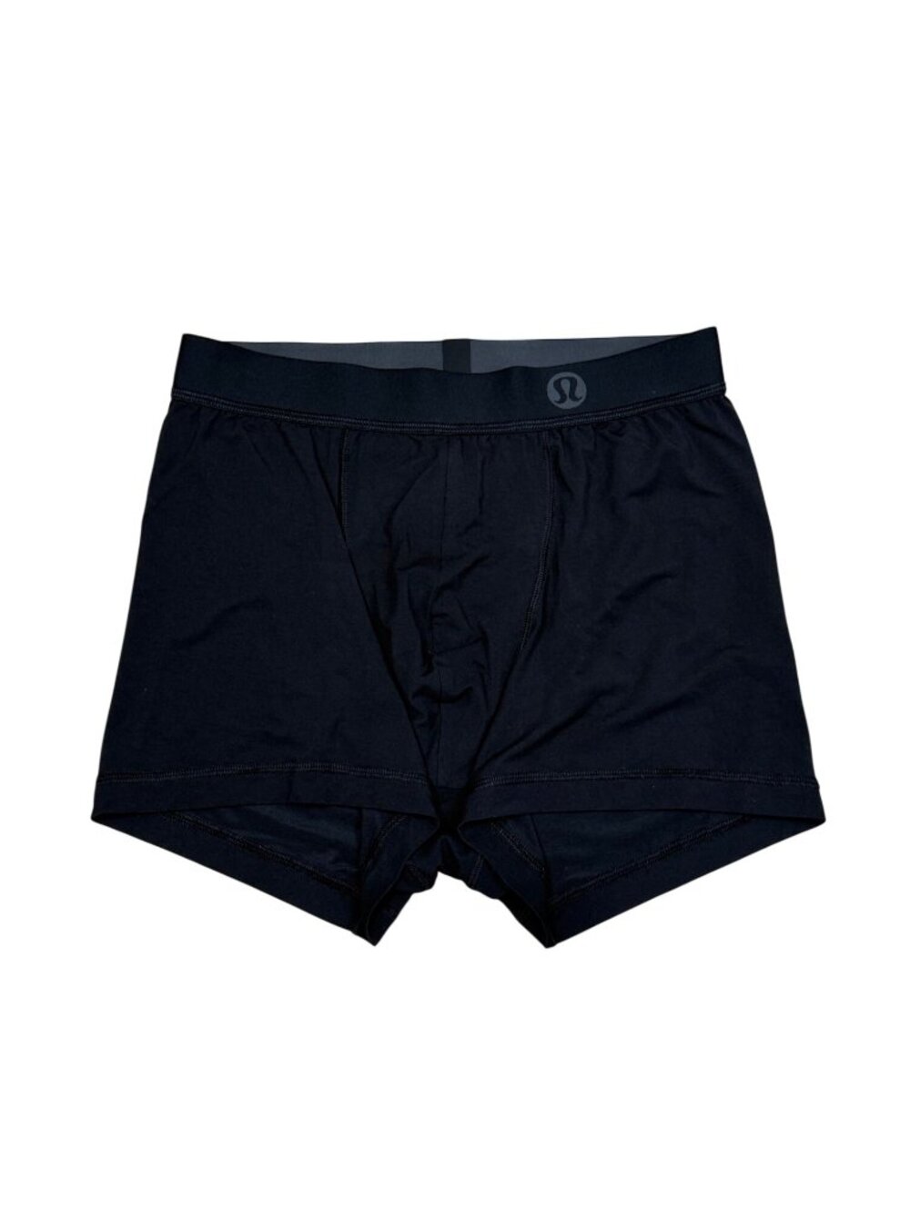 Lululemon Always In Motion Boxer Briefs Mens Medium Black Performance Stretch Un